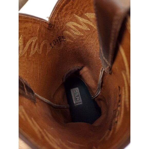ARIAT 34625 Sedona 10.5 EE Brown Leather R toe Cowboy Western Boots main image 8